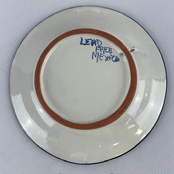 Blue Talavera Sandwich Plate