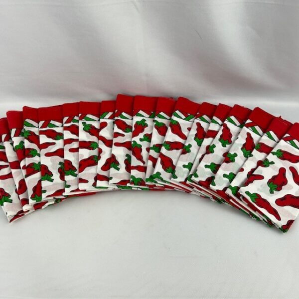 VTG Fiesta Chili Pepper Cloth Napkins (19)