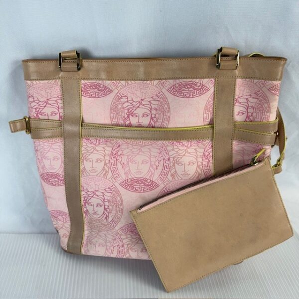 Versace Medusa Pink Tote