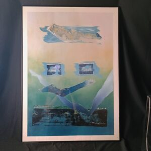 Alexander Kubaiski Abstract Lithograph