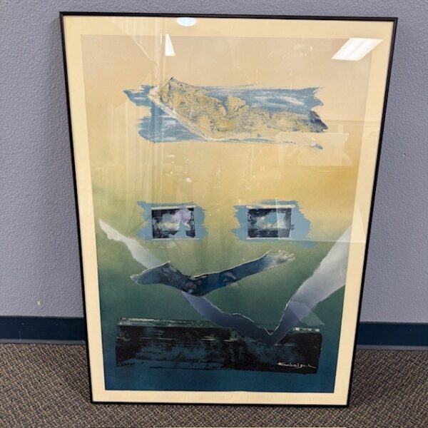 Alexander Kubaiski Abstract Lithograph