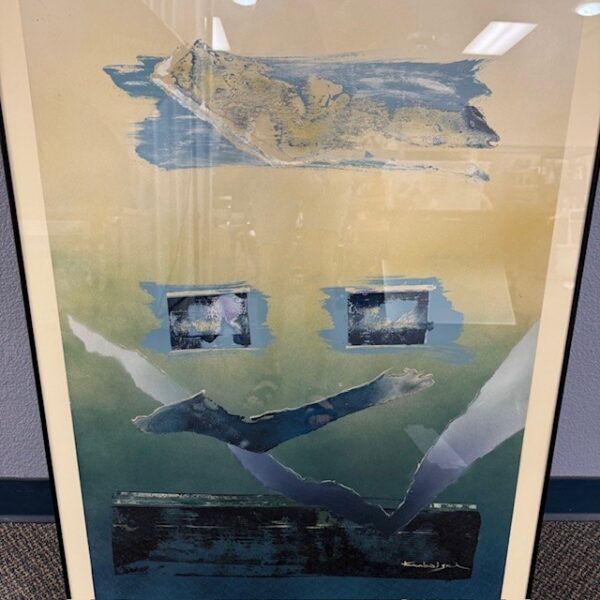 Alexander Kubaiski Abstract Lithograph