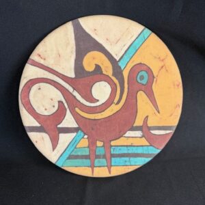 Rainbird Batik Painting by Harriet M. Rein