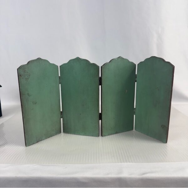 VTG Small Asian Wood Folding Screen