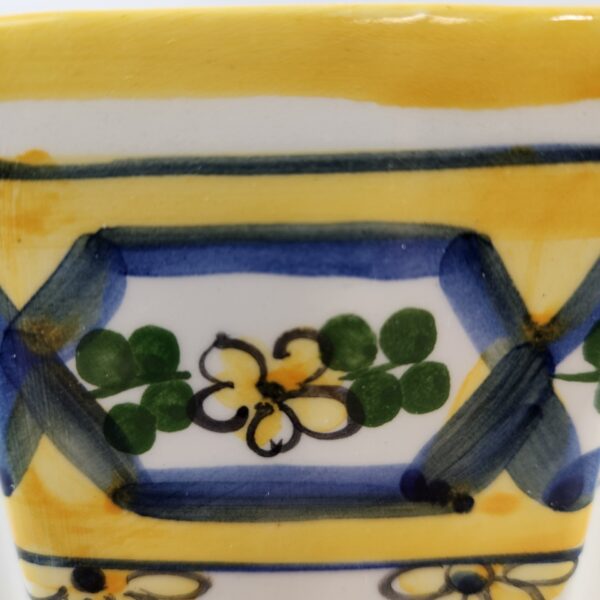 Casa Fina Hand Painted Flower Pot