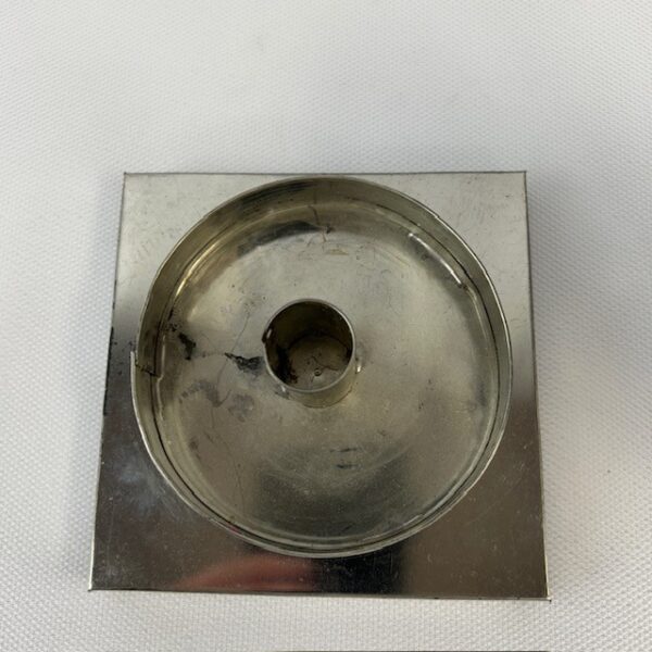Punched Tin Candle Holder
