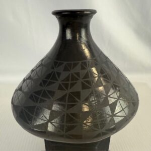 Mata Ortiz Blackware Pot