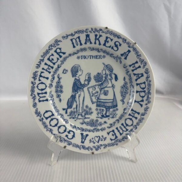 VTG Folk Art Decorator Plate