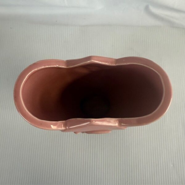 VTG Fredericksburg Pottery Pink Tulip Vase