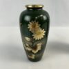 Pair of Japanese Etched Vases