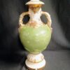 VTG George & Martha Crested Gold Victorian Style Lamp