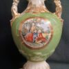 VTG George & Martha Crested Gold Victorian Style Lamp