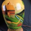 Pair of VTG Hand Painted Pastoral Table Lamps