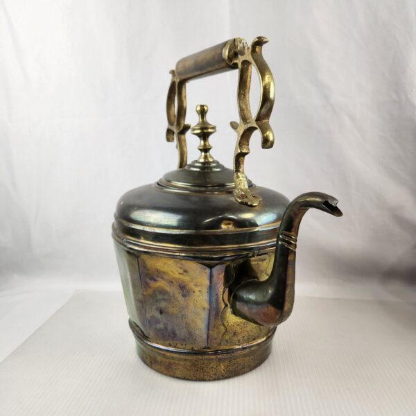 VTG Moroccan Brass Gooseneck Tea or Coffee Pot