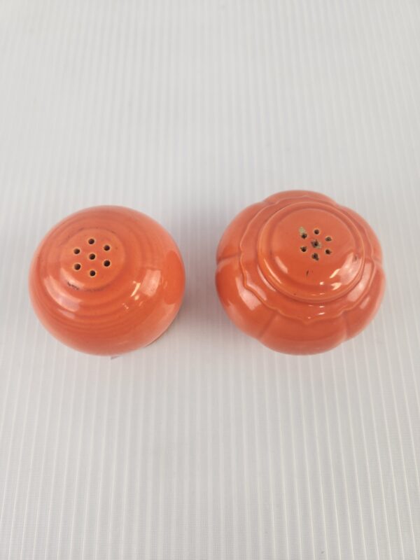 VTG Red Fiesta Salt & Pepper Shakers
