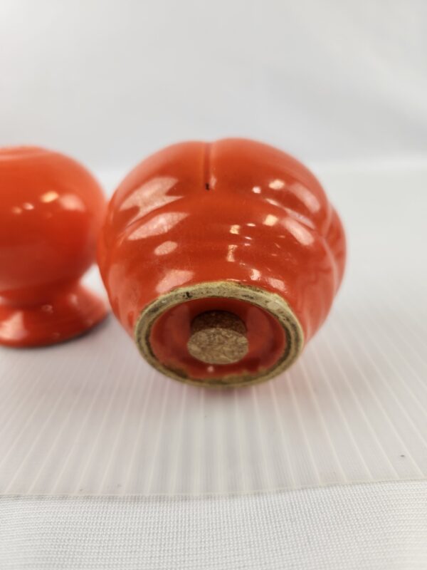 VTG Red Fiesta Salt & Pepper Shakers