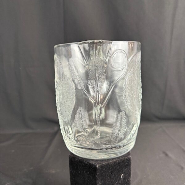 VTG Arabia Glass Peony Pitcher