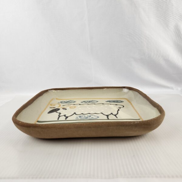 Art Pottery Sheep Platter