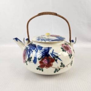 VTG Japanese Teapot with Bamboo Handle