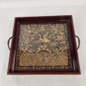 Imperial Chinese Embroidery Tray
