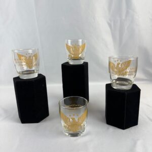 VTG USA Bicentennial Rocks Glasses