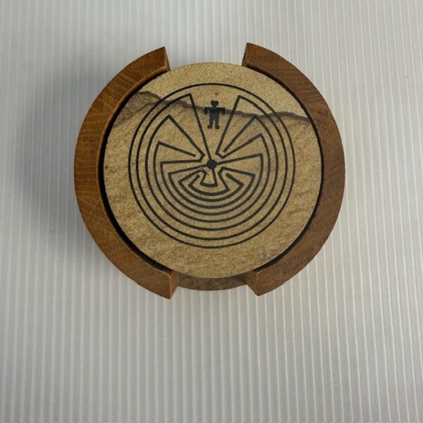 Man in the Maze Coaster Set