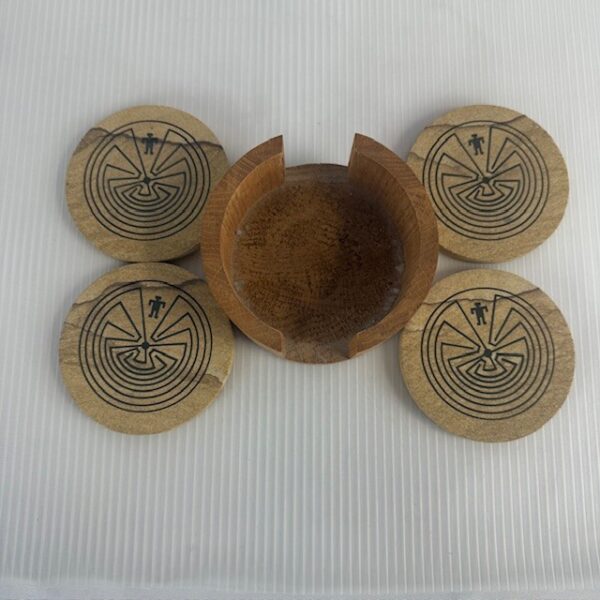 Man in the Maze Coaster Set
