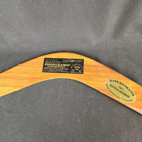 Australian Hand Painted Boomerang