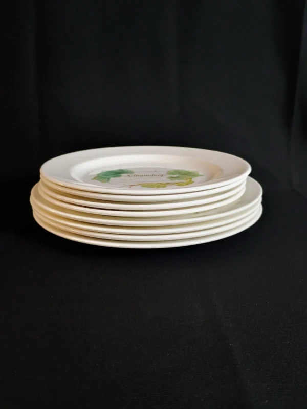 VTG Wedgwood Grand Gourmet Plates - Set of 8
