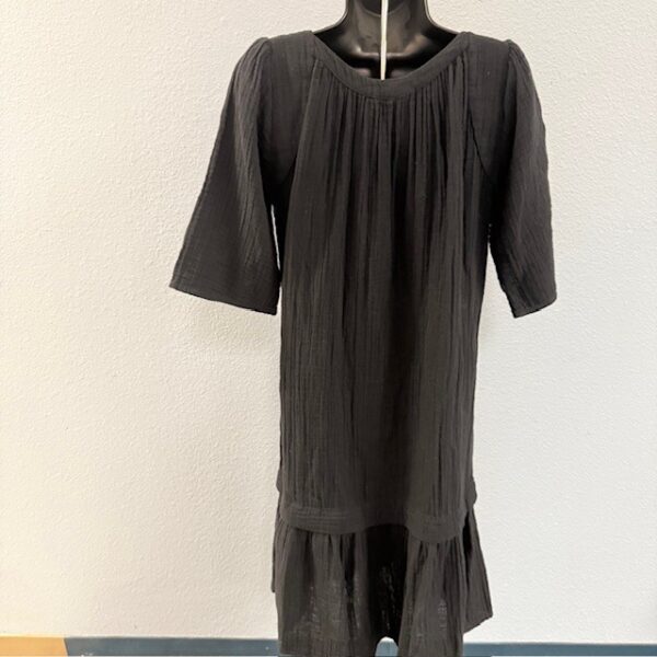 Johnny Was Black Peasant Dress