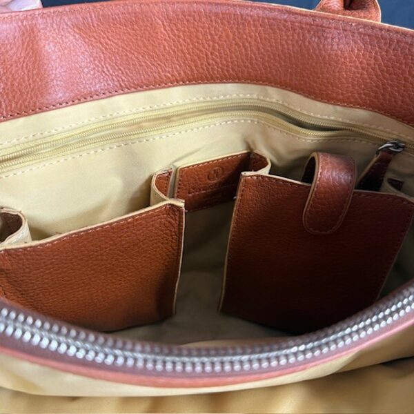 Cole Haan Brown Leather Satchel