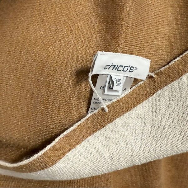 Reversible Chico's Scarf