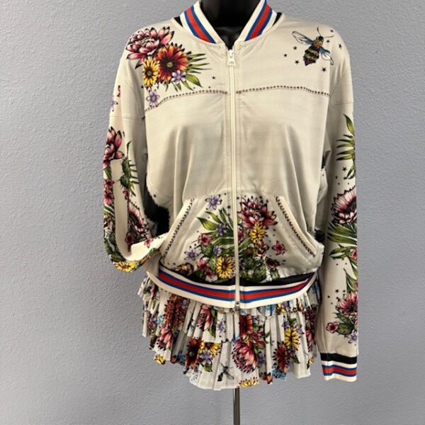 Bethanie Mattek-Sands + Lucky in Love Tennis Outfit