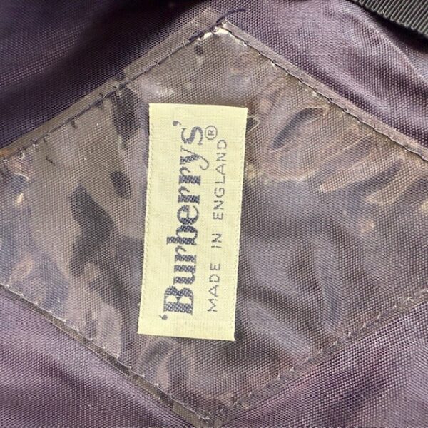 VTG Navy Burberry Newsboy Cap