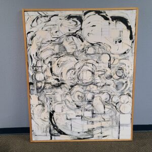 Large Abstract Painting by David Longwell i