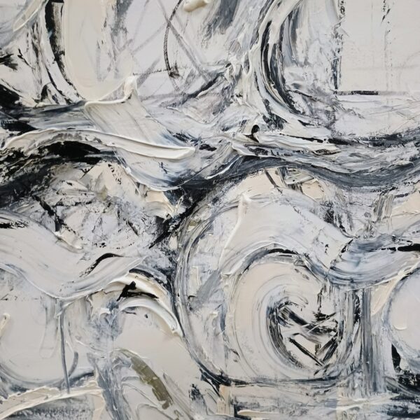 Large Abstract Painting by David Longwell