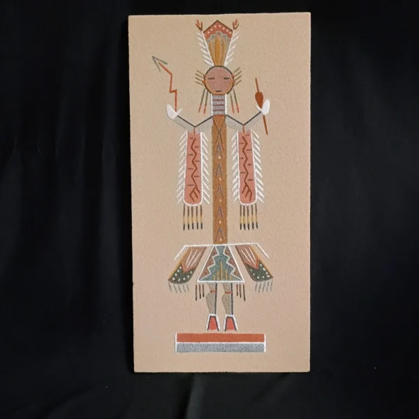 Navajo Sand Painting by Herman Tyler