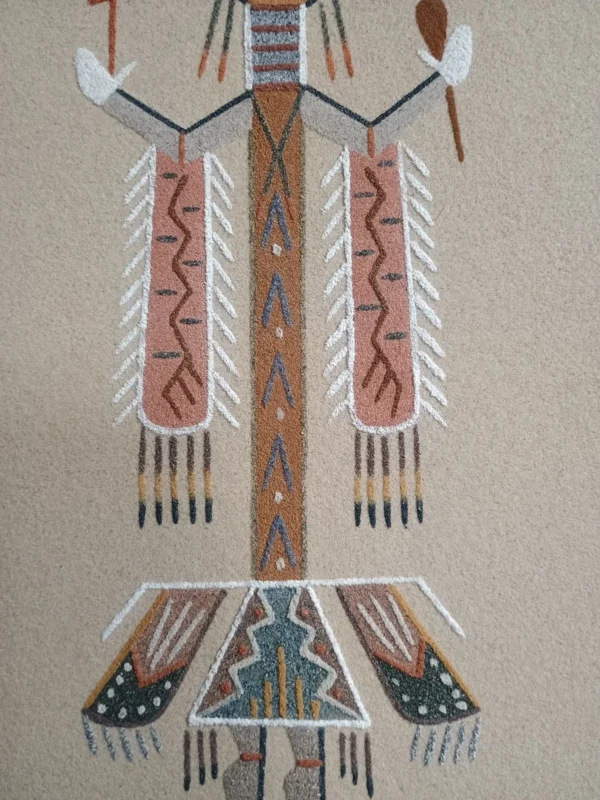 Navajo Sand Painting by Herman Tyler
