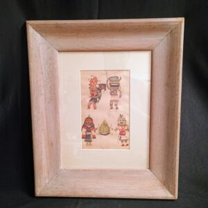 Bureau of American Ethnology Print of Kachinas