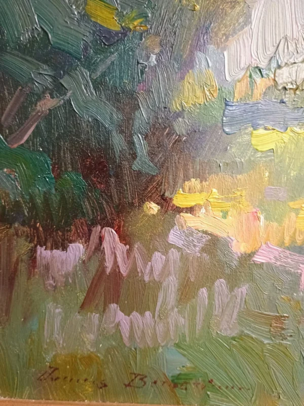 Ovanes Berberian Signed Oil Painting "Afternoon Light"