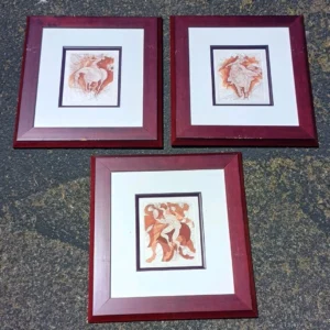 Set of 3 Guillaume Azoulay Signed Prints