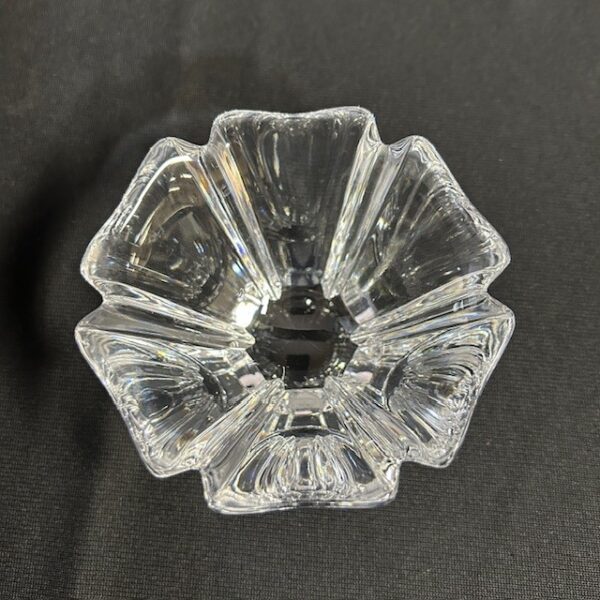 Orrefors Sweden Glass Candleholder