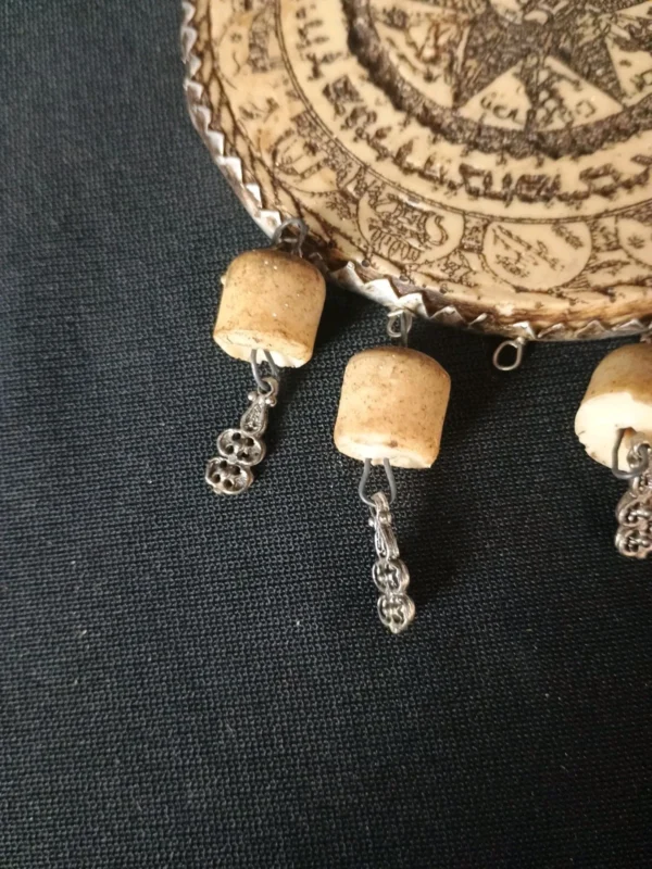 Old Jewish Passover Bone Wall Amulet
