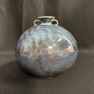 Blue Art Pottery Bud Vase