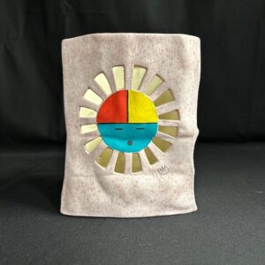 Sunface Planter by Linda Shirley