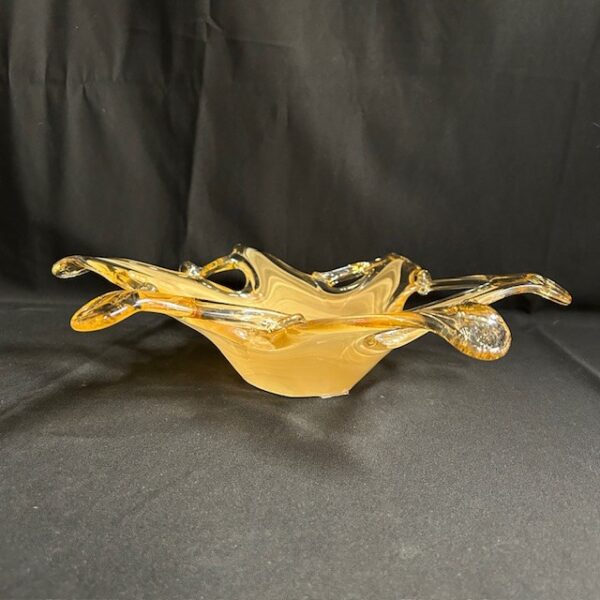 Lavorazione Murano Art Glass Bowl
