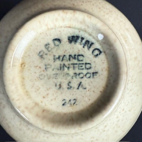 Redwing Pottery MCM Dessert Bowl