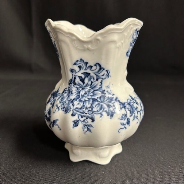 VTG Blue Transferware Creamer & Mug
