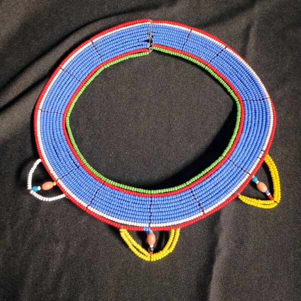East African Beaded Collar Necklaces
