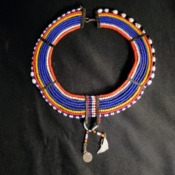 East African Beaded Collar Necklaces
